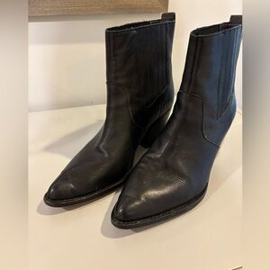 J Crew western style pull on bootie